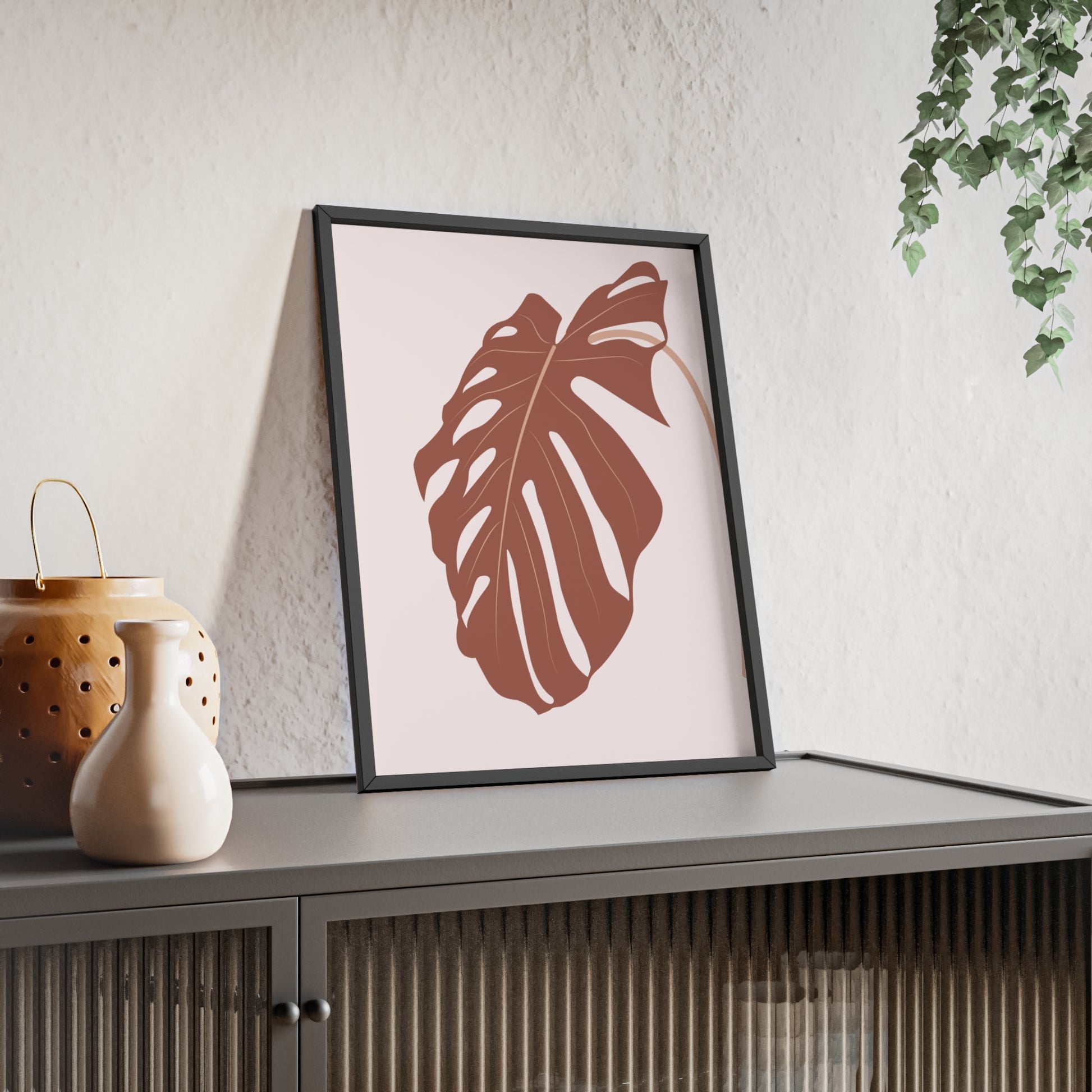 Stylish Botanical Wall Art, Modern Decor for Home, Perfect Gift for Plant Lovers, Housewarming, Birthday, Gallery Wall