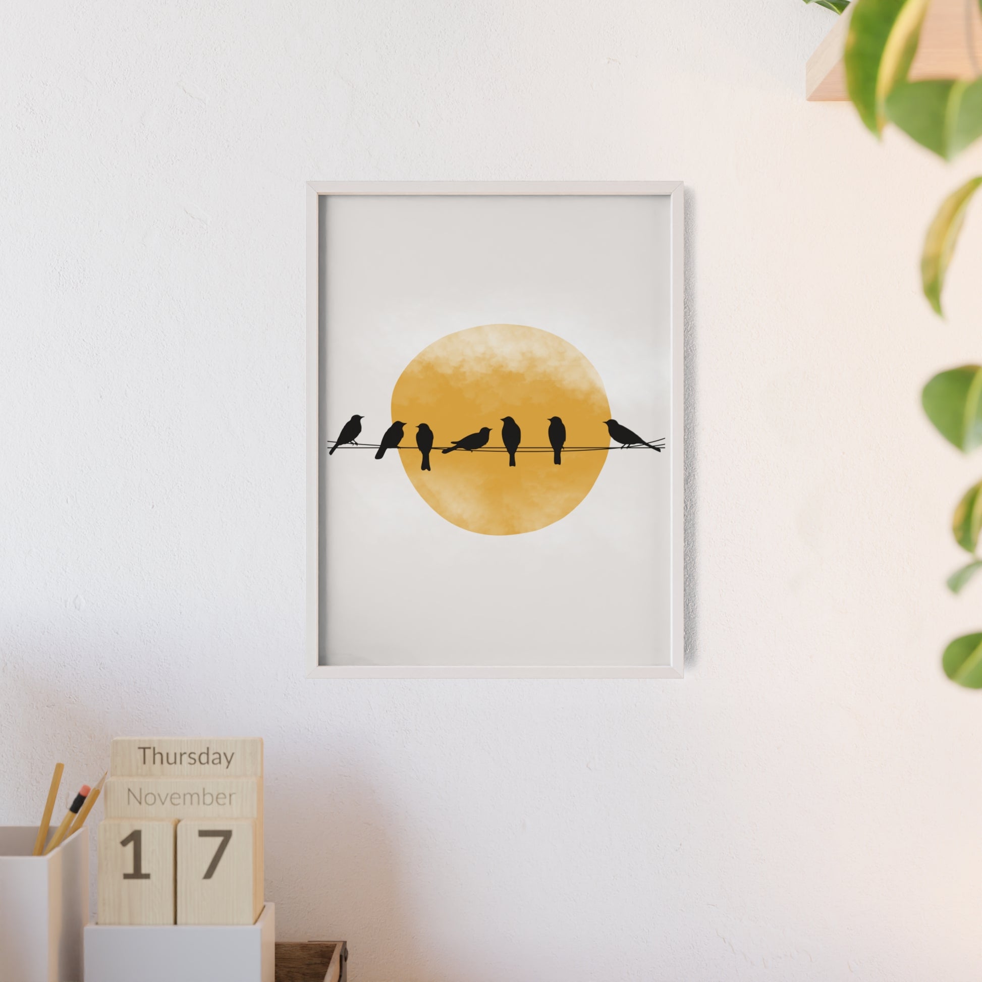 Posters with Wooden Frame