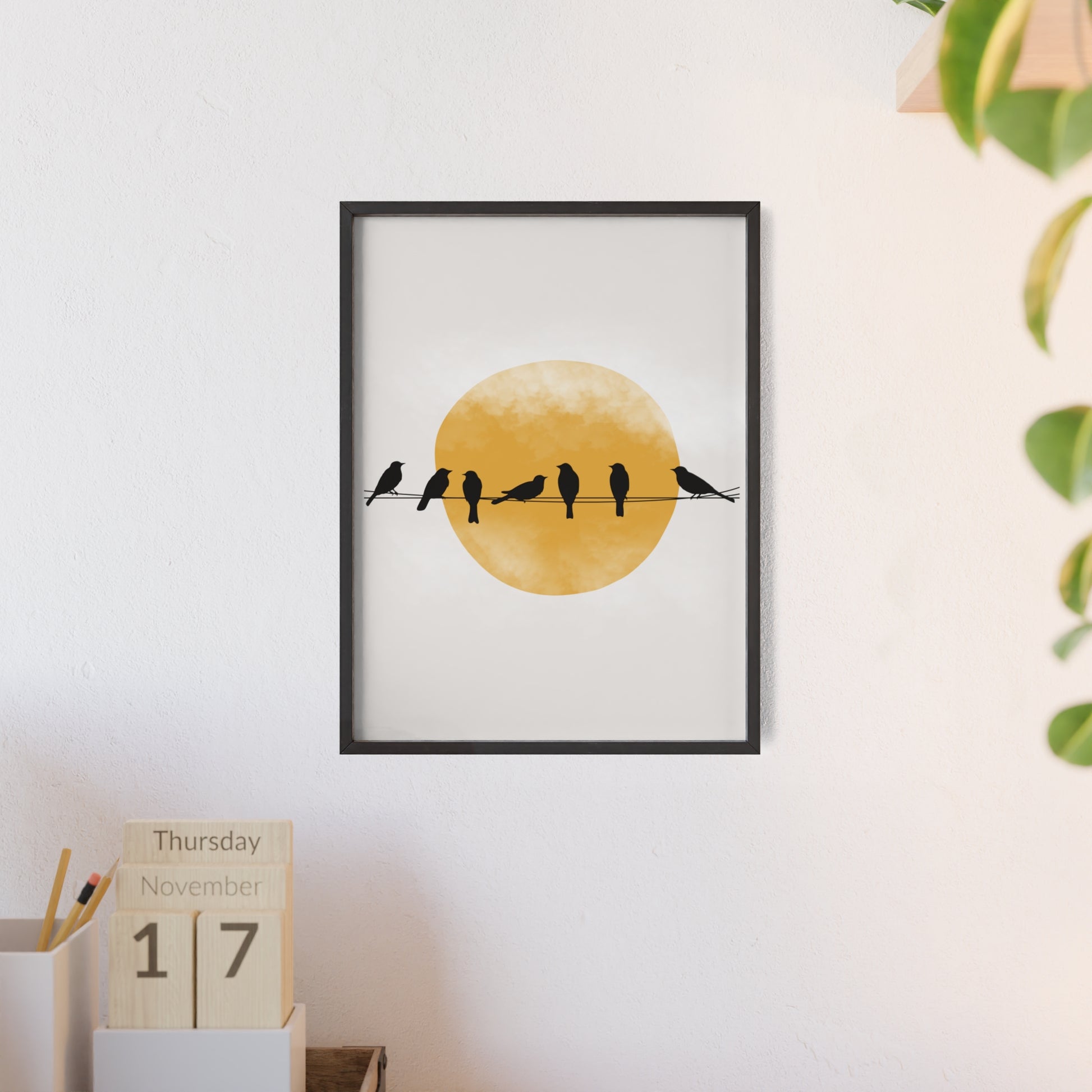 Posters with Wooden Frame