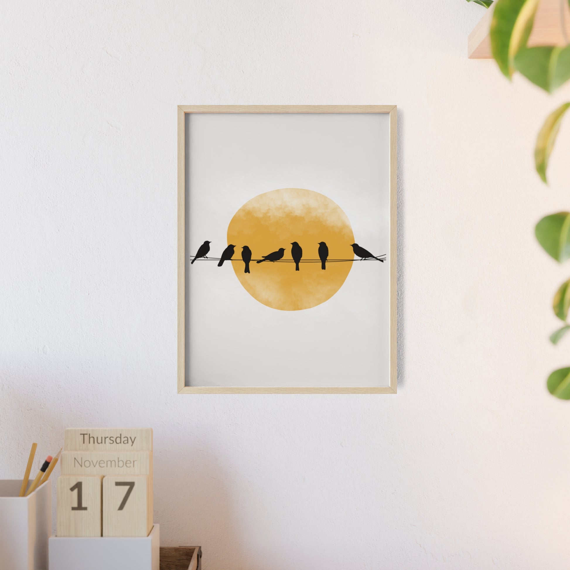 Posters with Wooden Frame