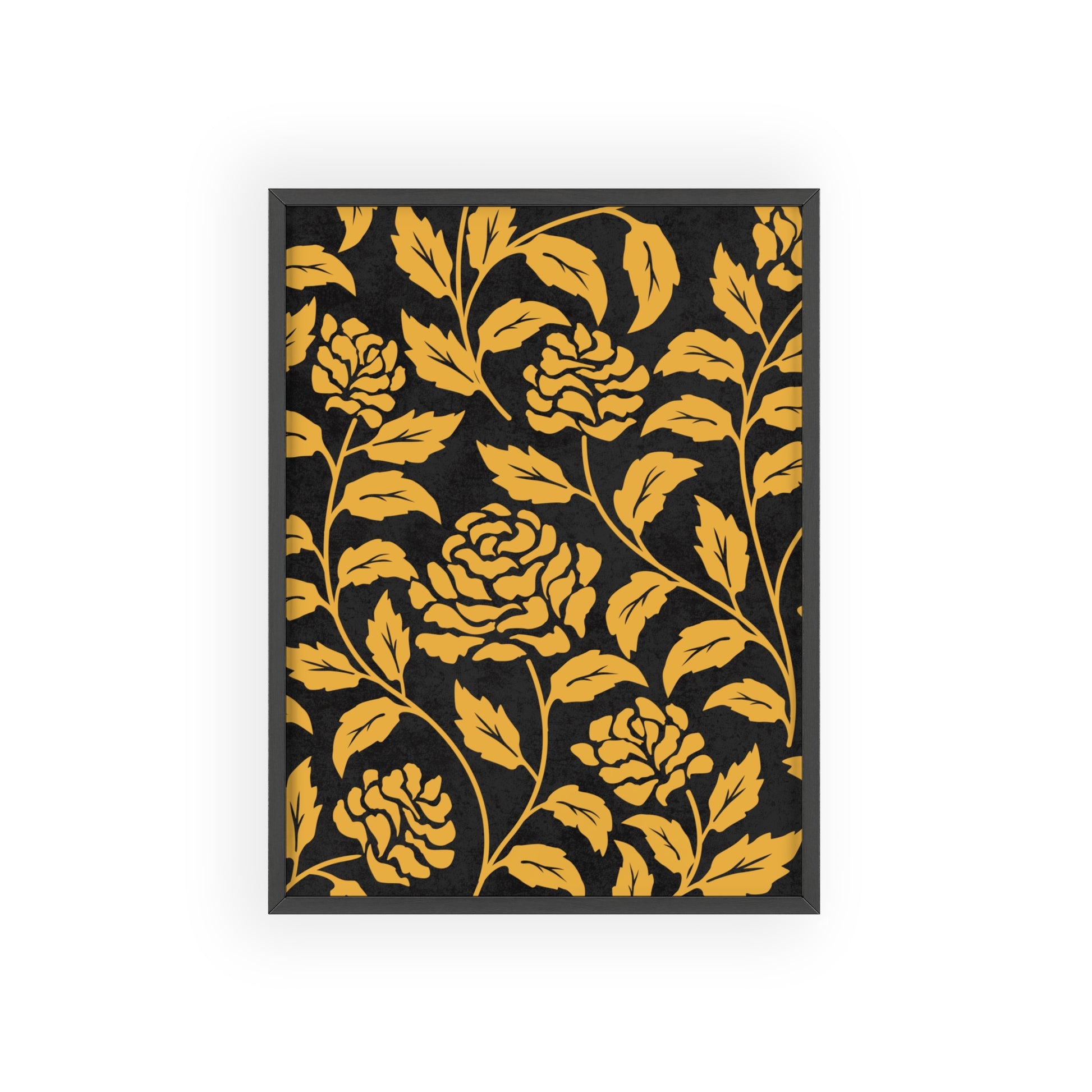 Vintage Floral Wall Art with Wooden Frame, Home Decor, Gift for Her, Room Aesthetic, Rustic Wall Art, Birthday Present