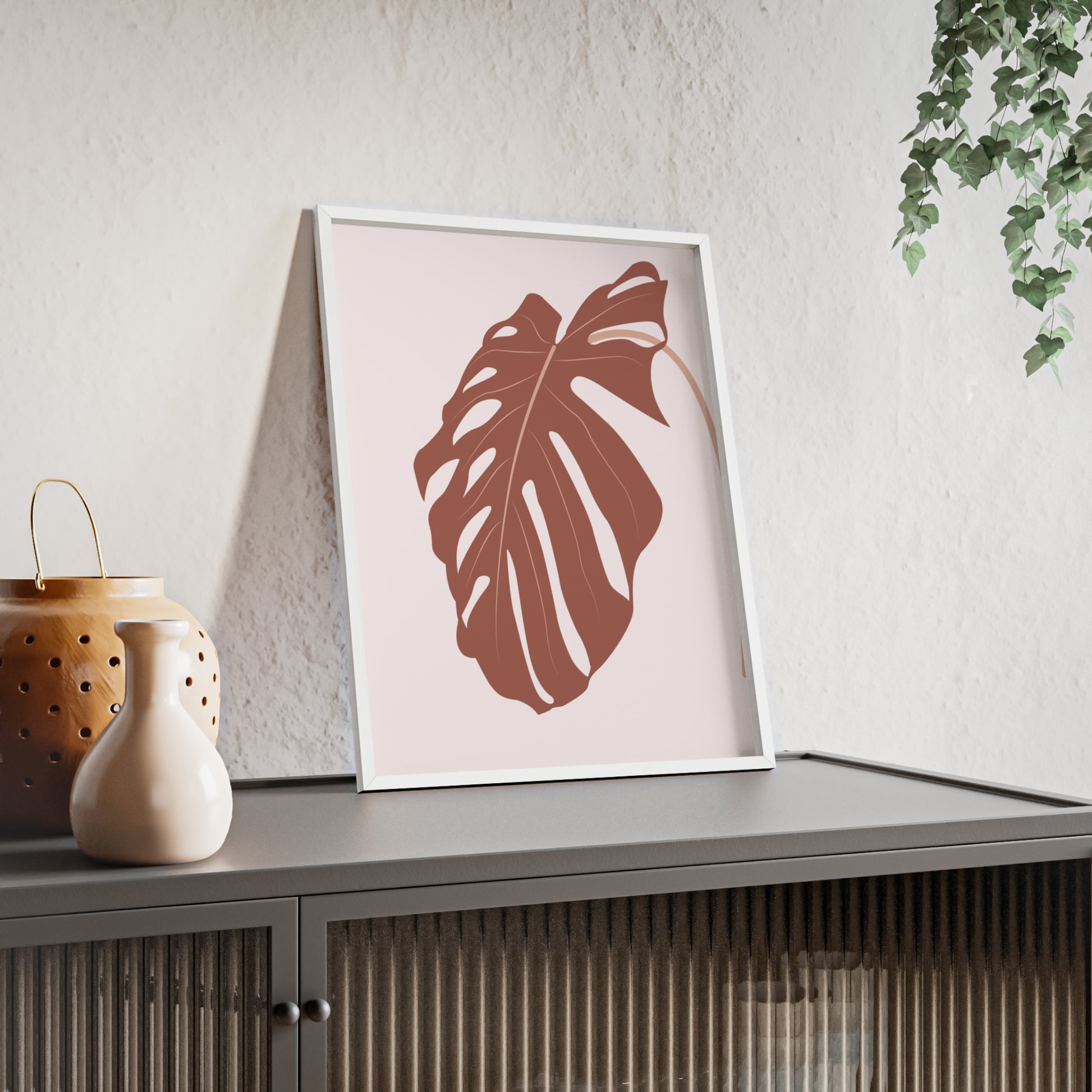 Stylish Botanical Wall Art, Modern Decor for Home, Perfect Gift for Plant Lovers, Housewarming, Birthday, Gallery Wall