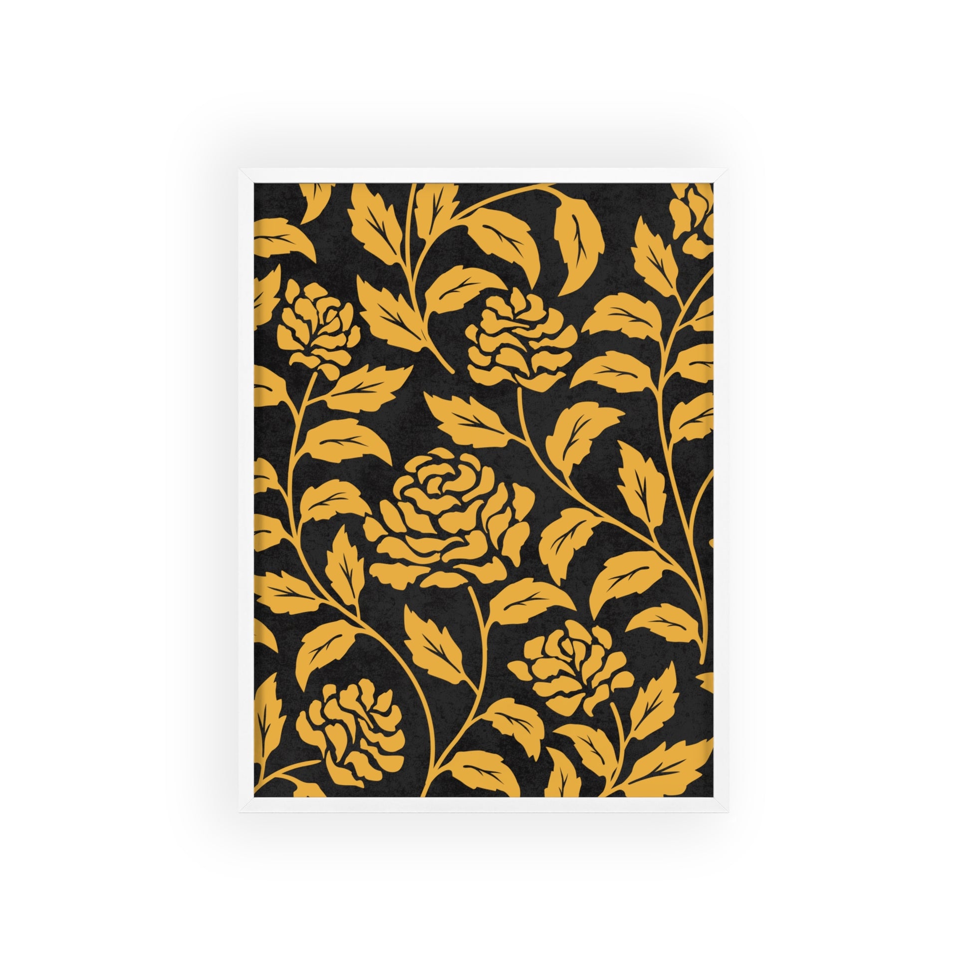 Vintage Floral Wall Art with Wooden Frame, Home Decor, Gift for Her, Room Aesthetic, Rustic Wall Art, Birthday Present