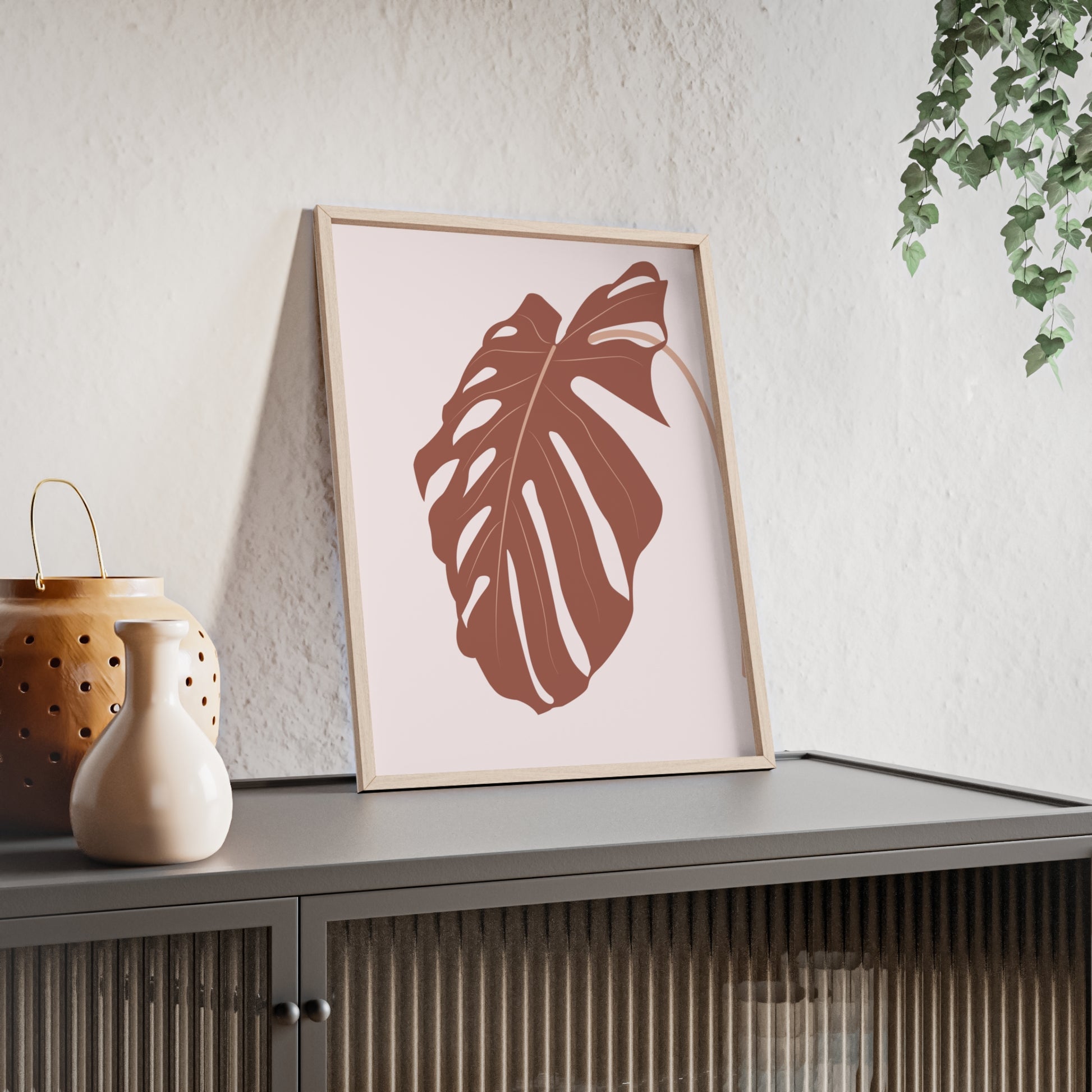 Stylish Botanical Wall Art, Modern Decor for Home, Perfect Gift for Plant Lovers, Housewarming, Birthday, Gallery Wall